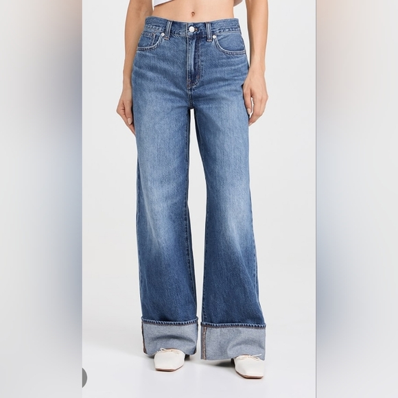 Madewell Superwide-Leg Jeans - Petite - Picture 10 of 11
